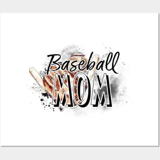 Baseball Mom Posters and Art